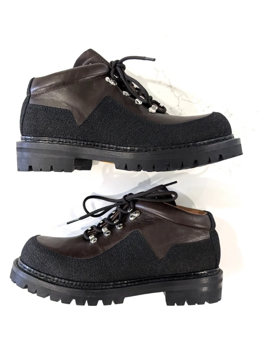 Our Legacy Quest Boots Maduro Brown Cattle Hide Leather EU 43 US 10 10.5 Vibram